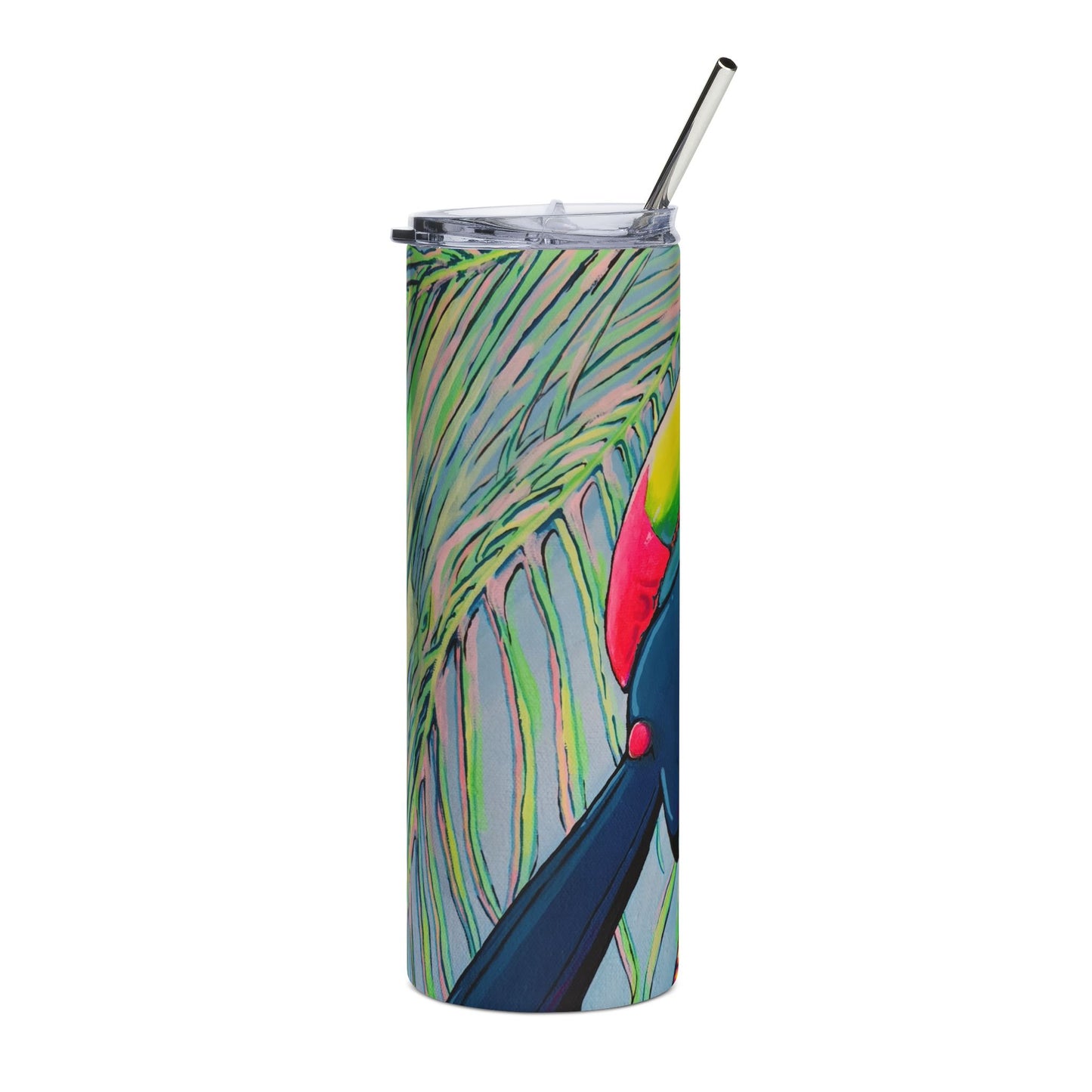 Cyclops Toucan Stainless Steel Tumbler, 20oz | Fun Travel Mug, Eco-Friendly