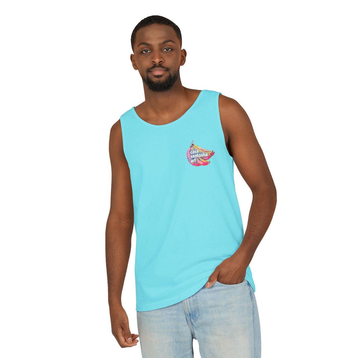 Unisex Neon Banana Tank Top - Perfect for Summer Vibes