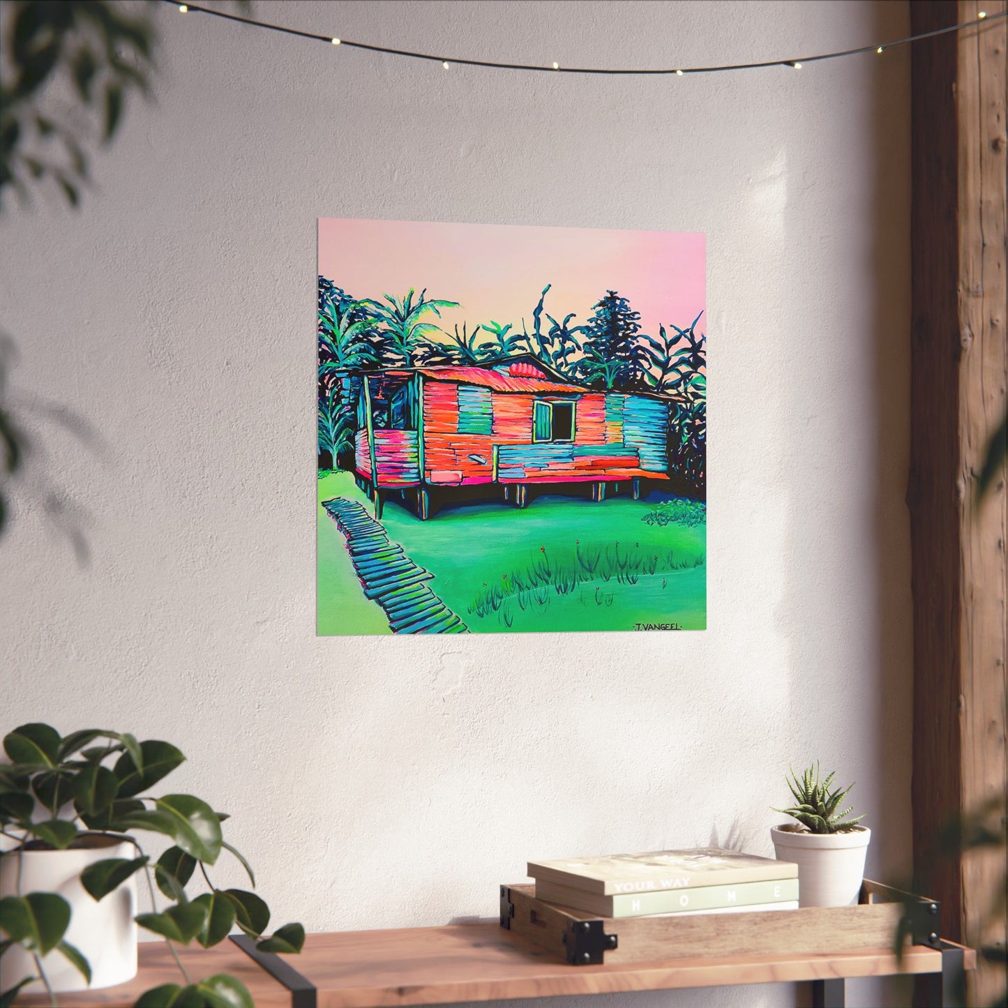 Luis Russell House Bocas Giclée Art Poster