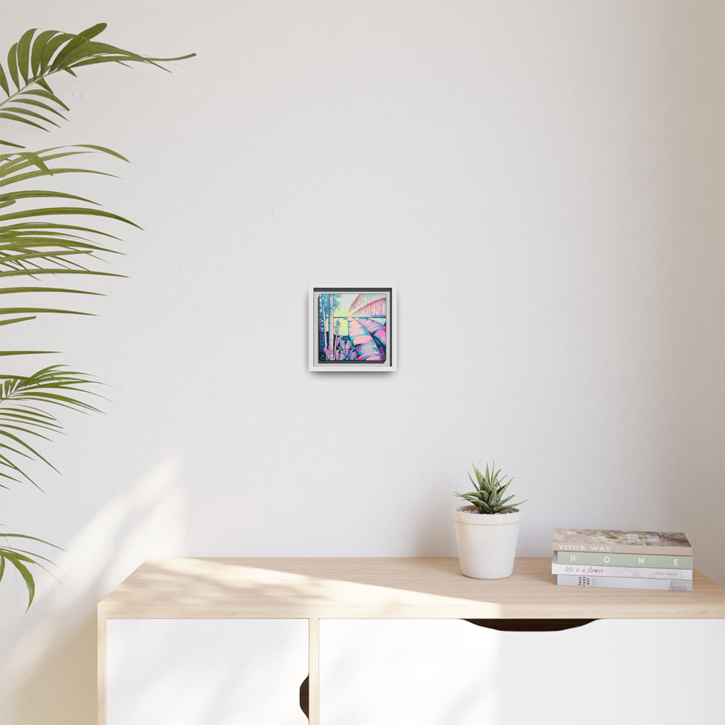 Impression sur toile « Sérénité encadrée Bocas »