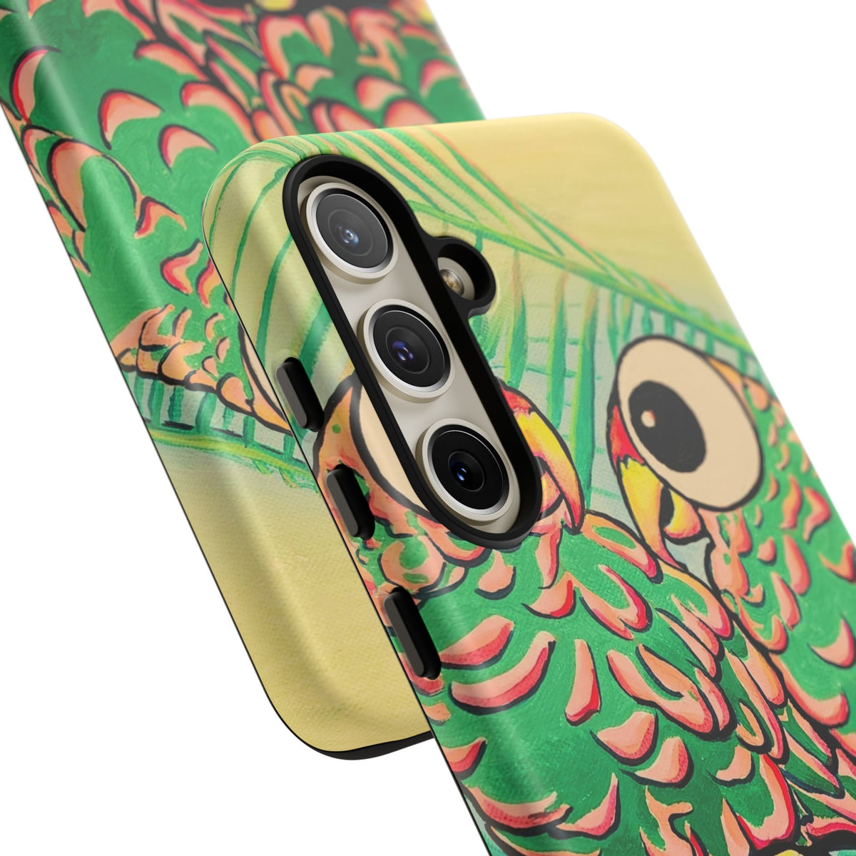 Chatty Cyclops Parrots Tough Phone Case