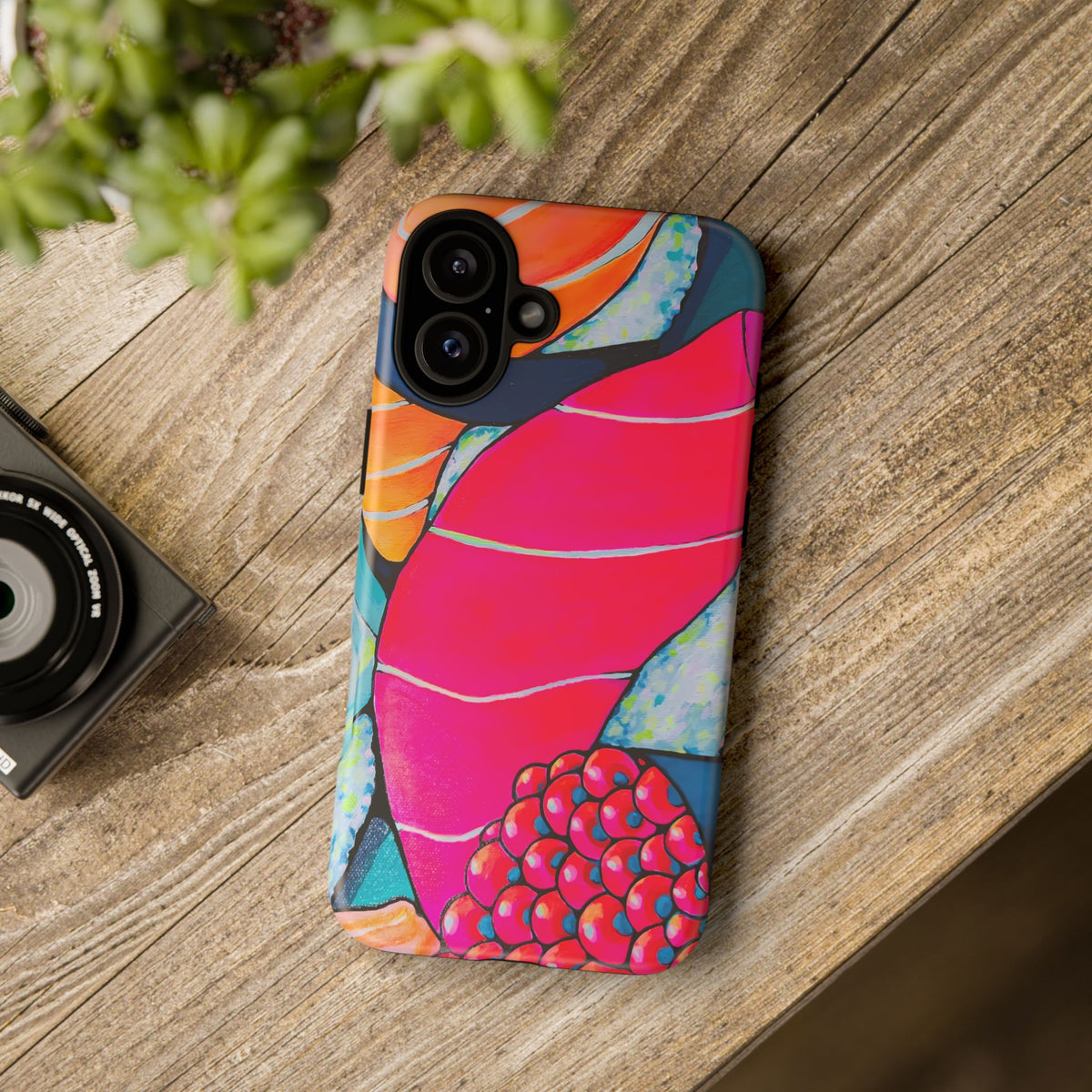 Coque de téléphone résistante Néon Sushi