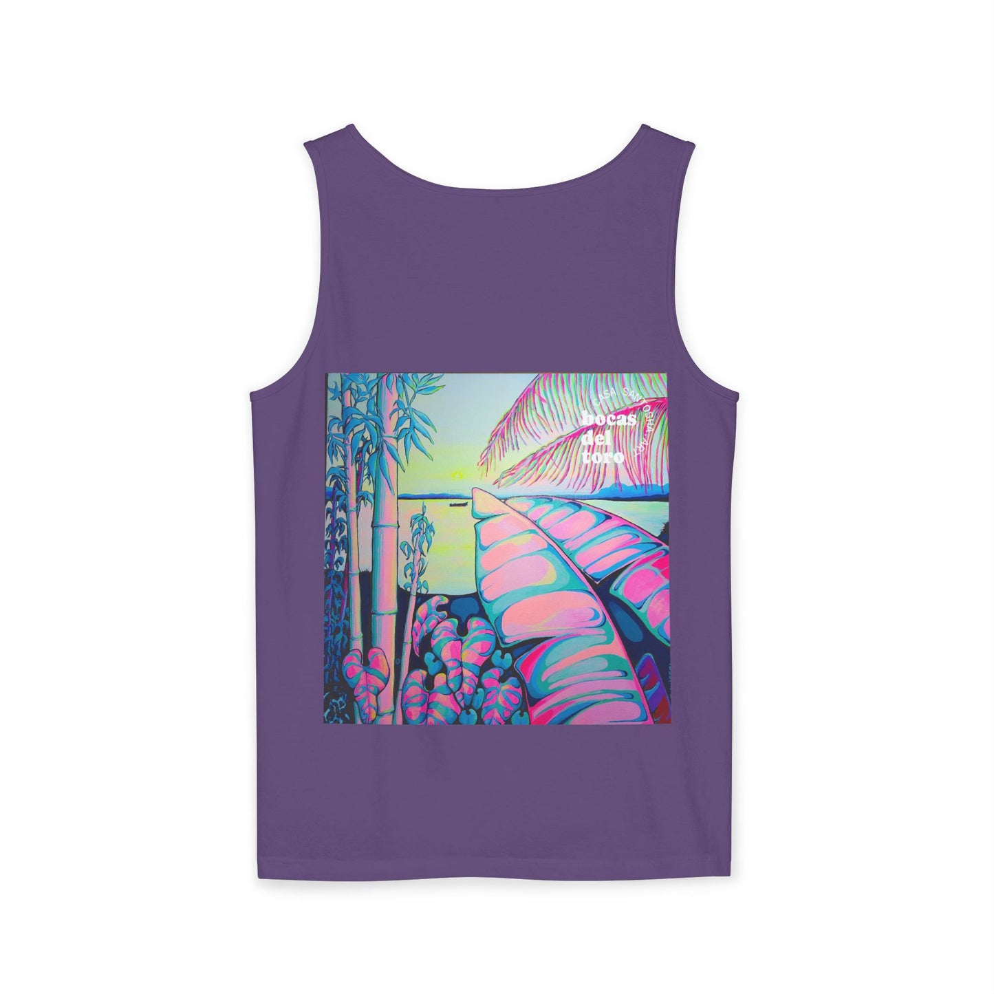 Unisex Serenity Bocas Tank Top - Perfect for Summer Vibes