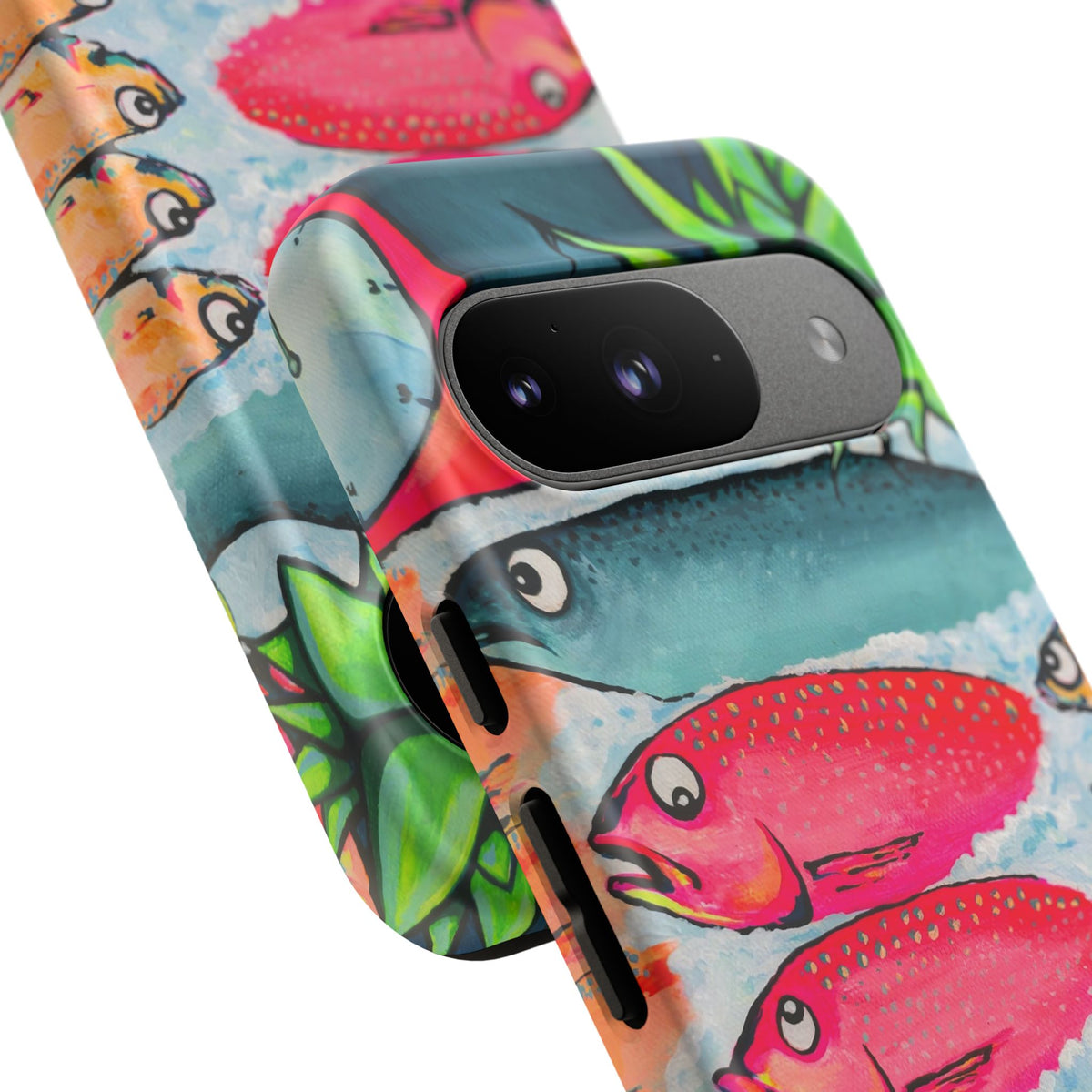 Neon Cabo Fish Market Tough Phone Case