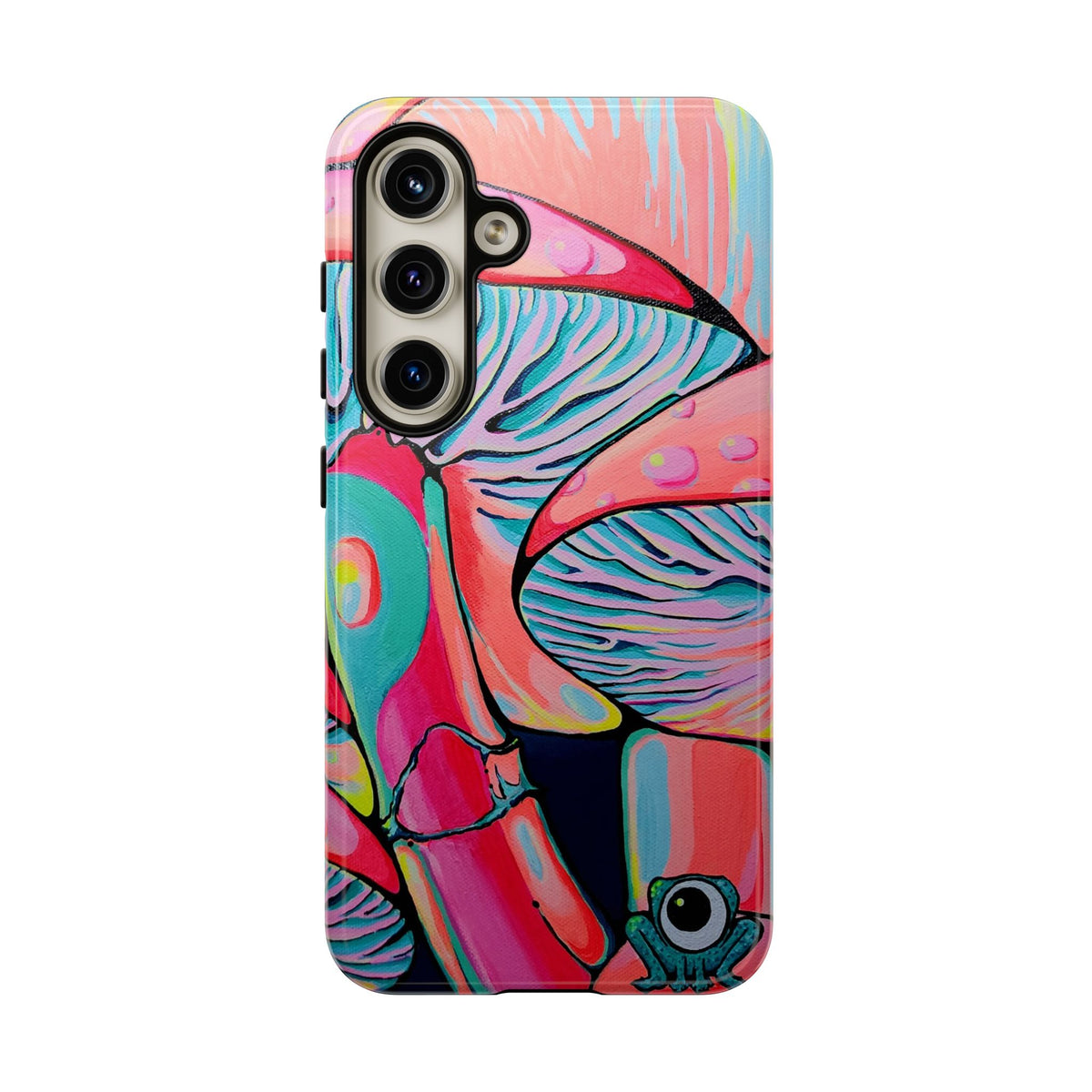 Coque de téléphone résistante Trippy Mushrooms