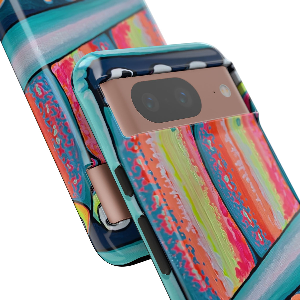 Neon Sardines Tough Phone Case