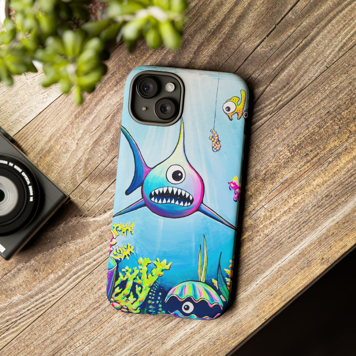 Cyclops Shark Tough Phone Case