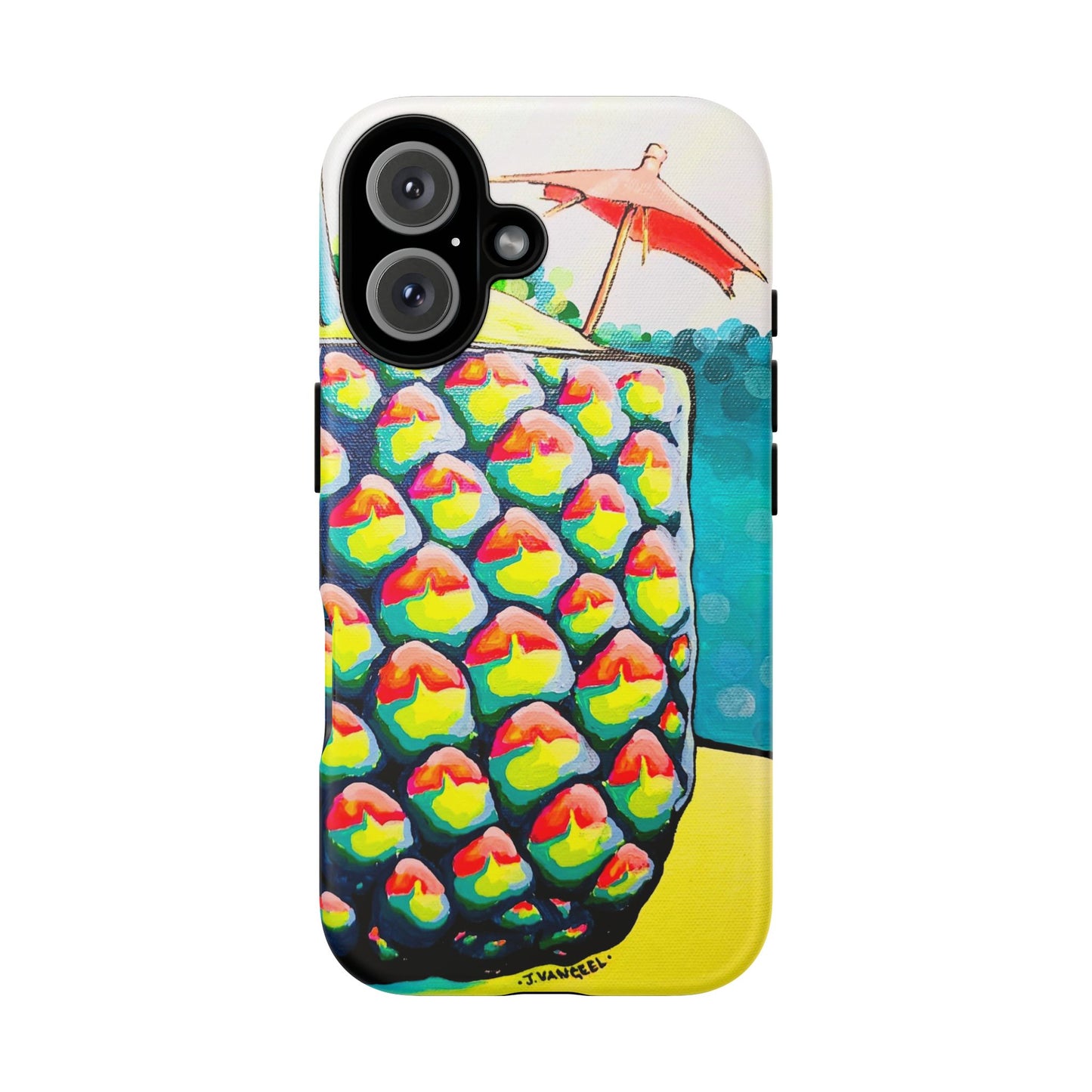 Neon Piña Colada Tough Phone Case