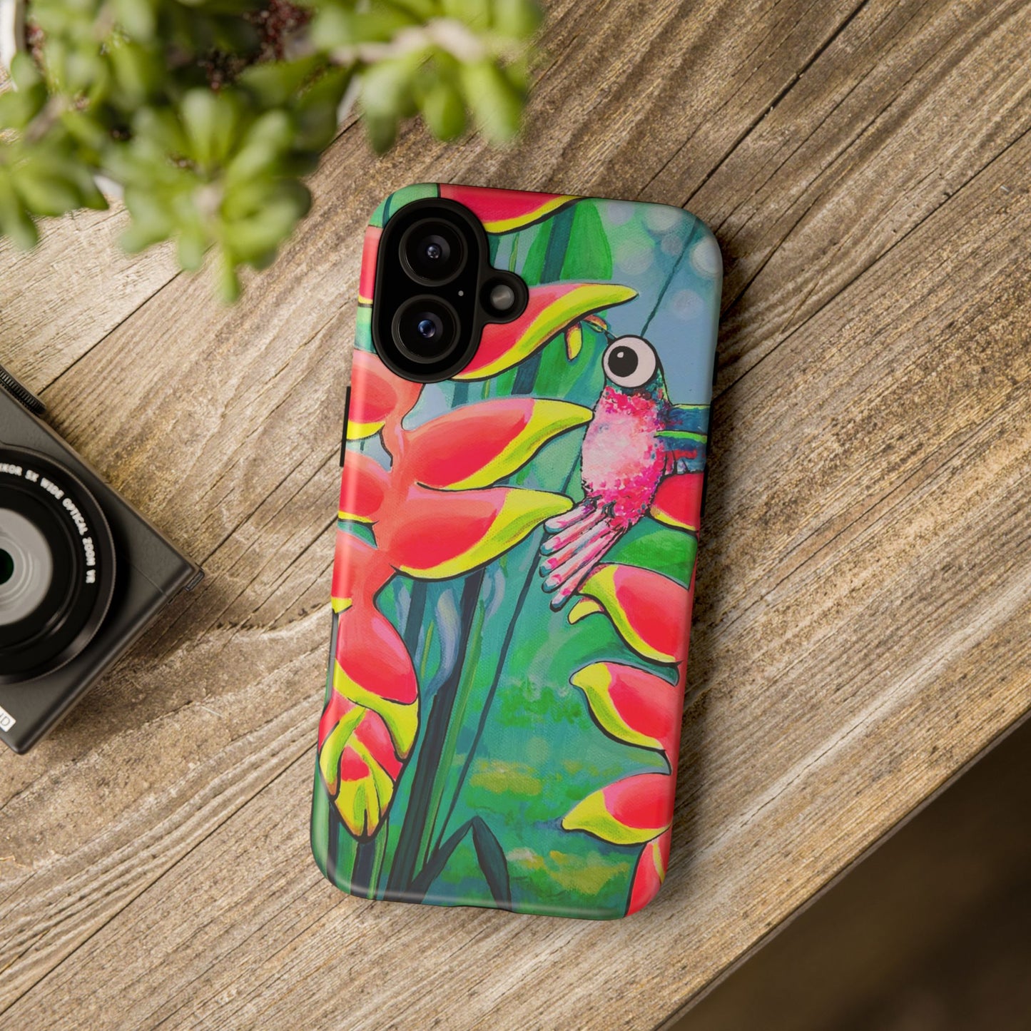 Cyclops Hummingbirds Tough Phone Case