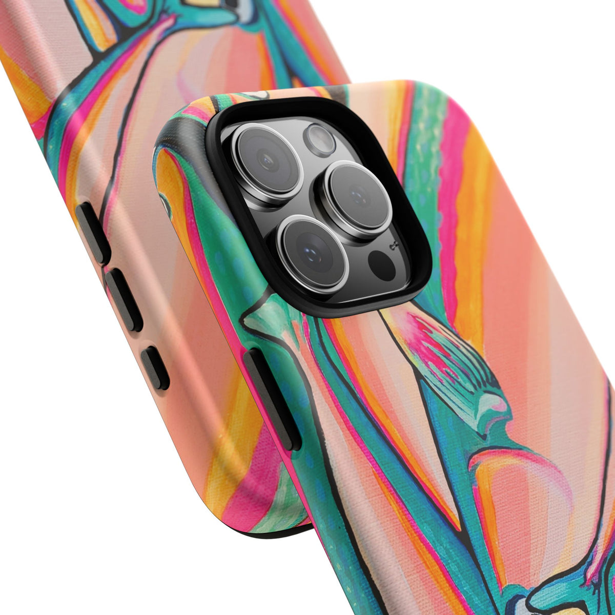 Neon Fish Tough Phone Case