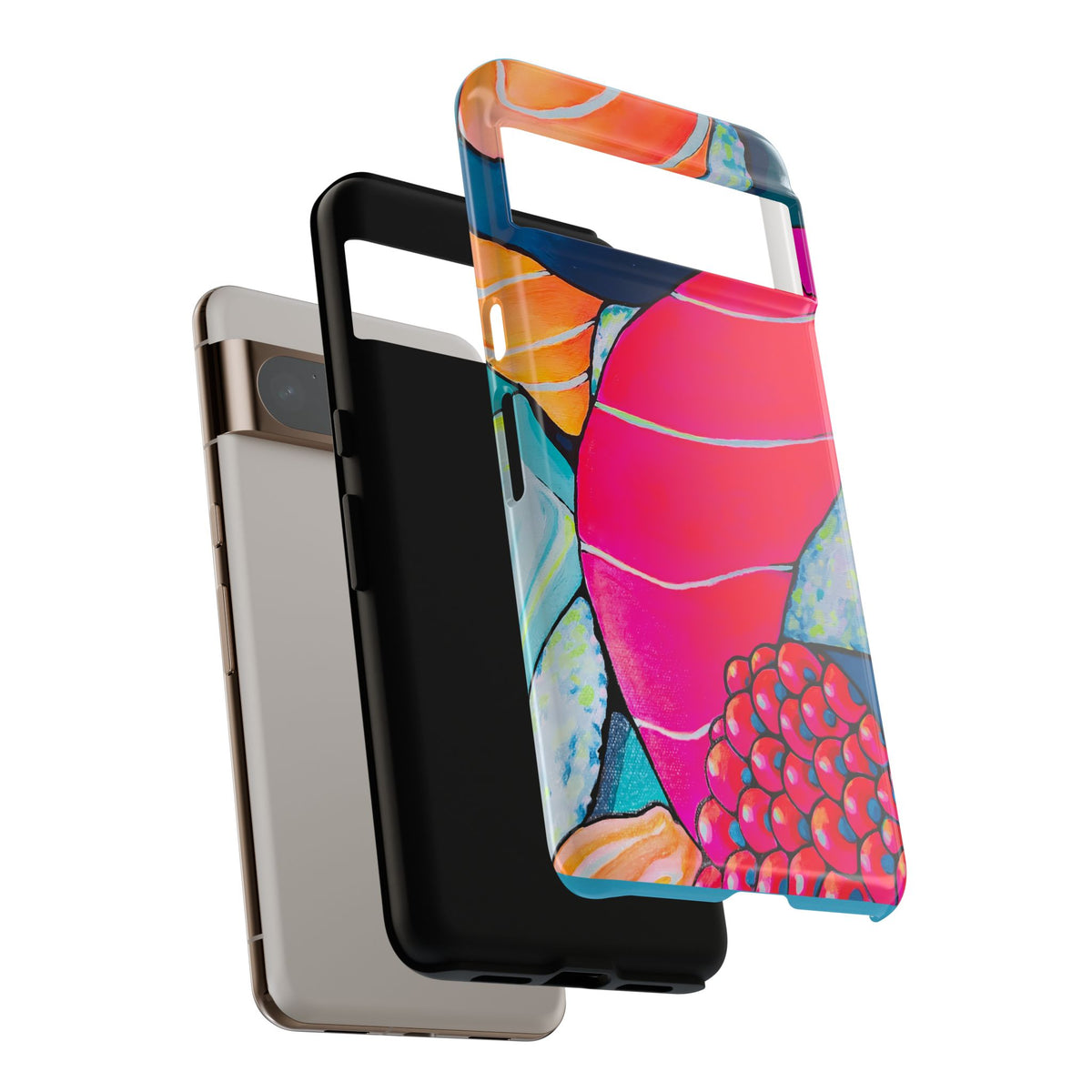 Coque de téléphone résistante Néon Sushi