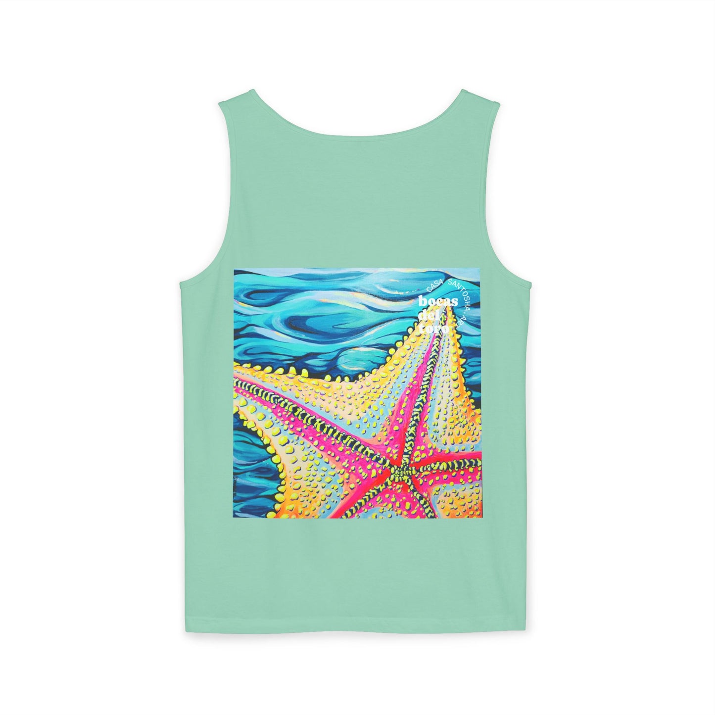 Unisex Starfish Beach Bocas Tank Top - Perfect for Summer Vibes