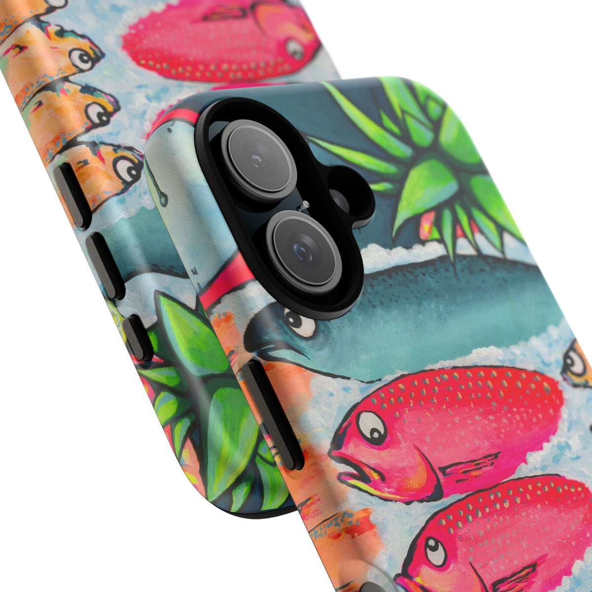 Neon Cabo Fish Market Tough Phone Case