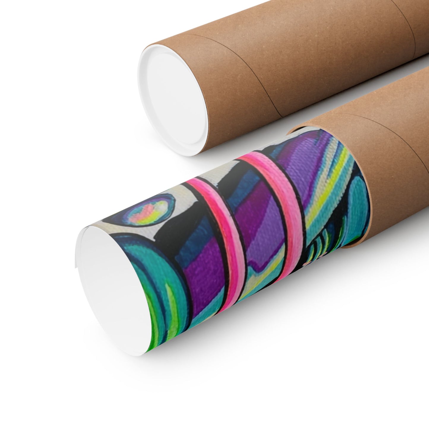 Cyclops Flamingo Family Giclée Art Poster