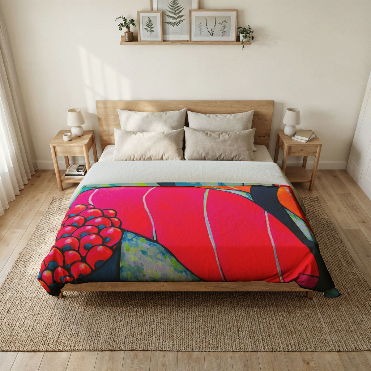Neon Sushi Duvet Cover