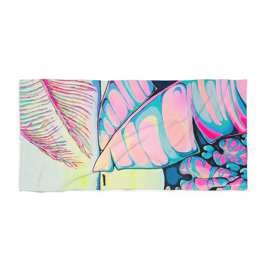 Serenity Bocas Beach Towel for Summer Fun and Vacation Essentials