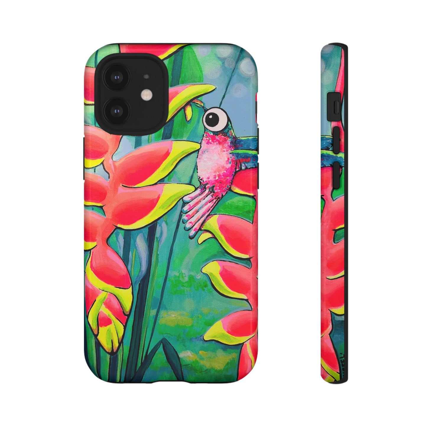 Cyclops Hummingbirds Tough Phone Case