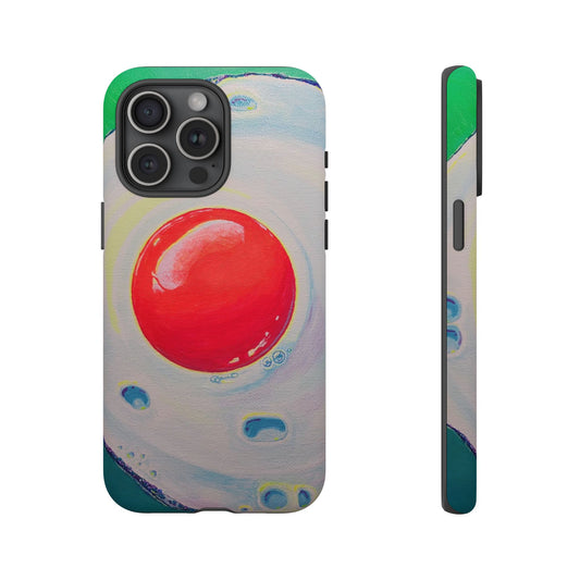 Neon Fried Egg Tough Phone Case
