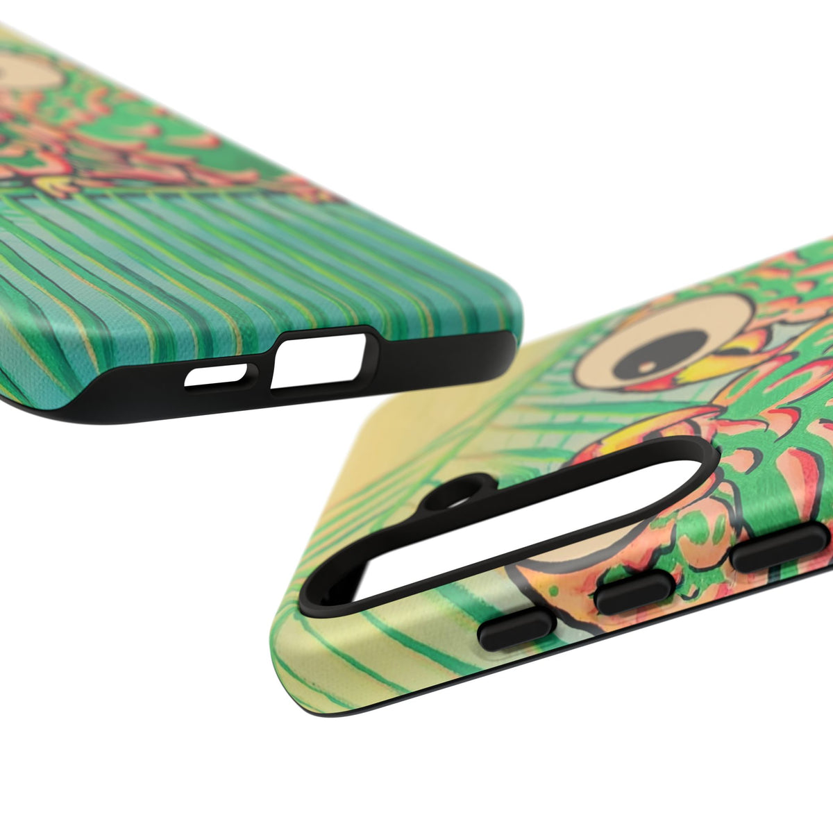 Chatty Cyclops Parrots Tough Phone Case