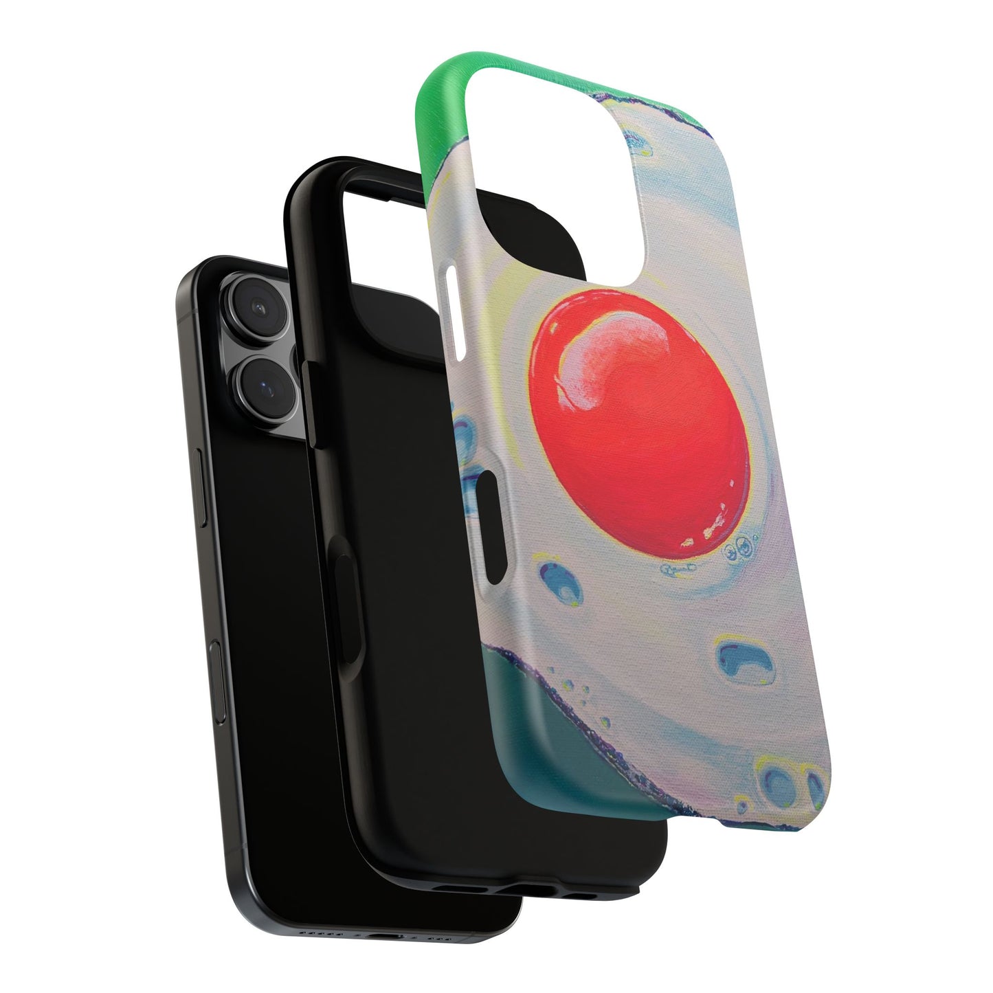 Neon Fried Egg Tough Phone Case