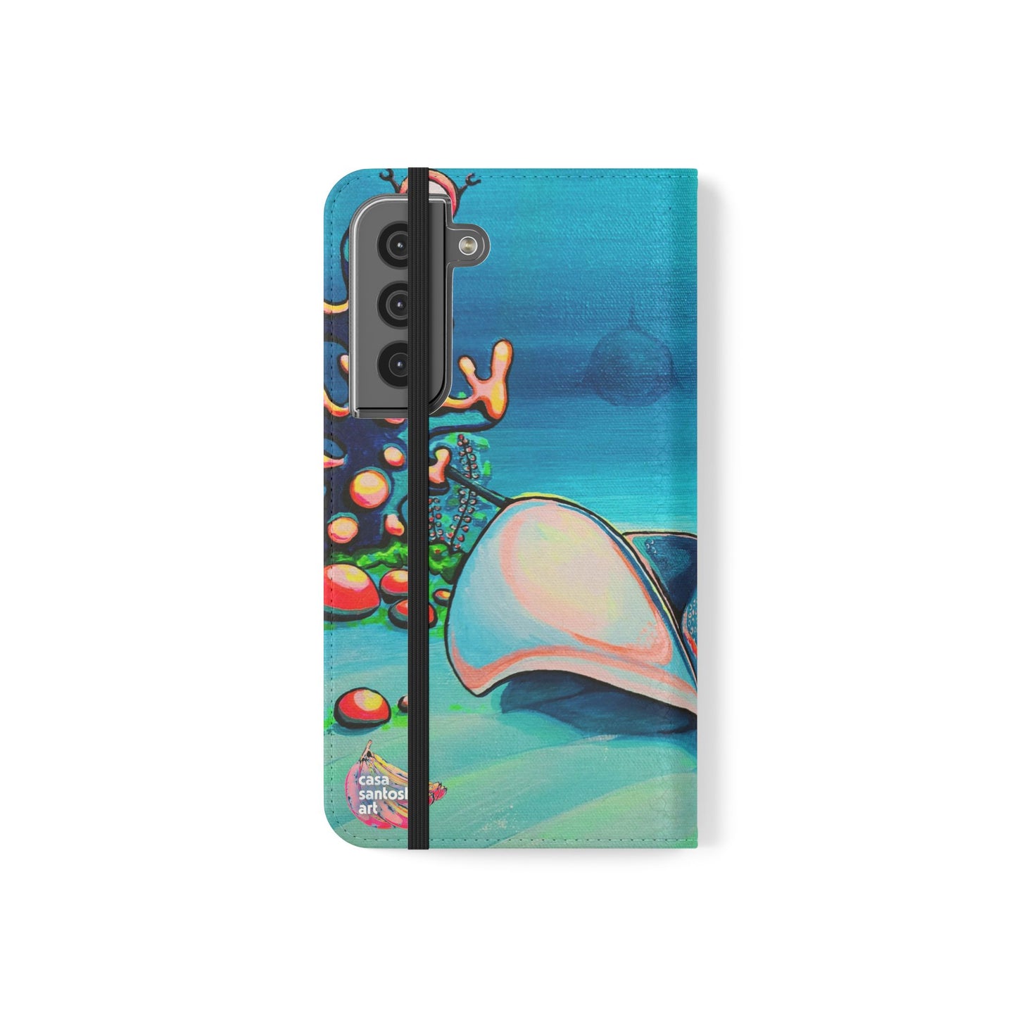 Cyclops Stingray Flip Phone Case – Wallet Cover with Card Slots