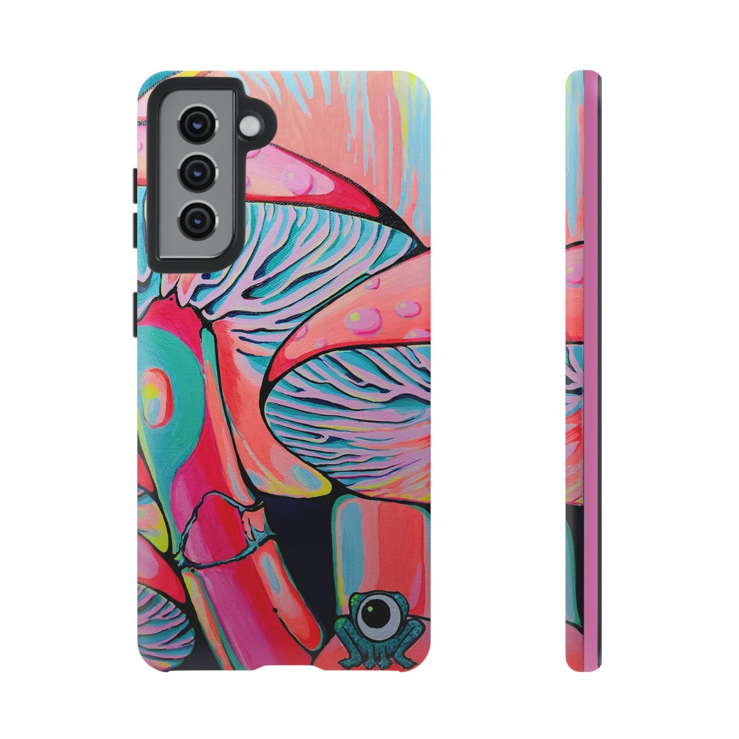 Neon Fat Bananas Tough Phone Case