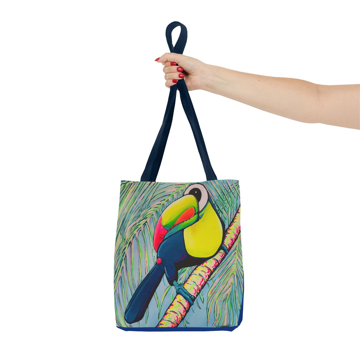 Premium Cyclops Toucan Tote Bag, Original Artist Design, Reusable Shopping Tote,  Eco-Friendly