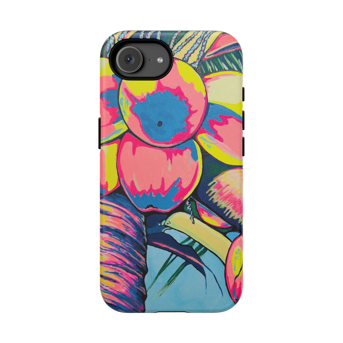 Neon Coconuts Tough Phone Case