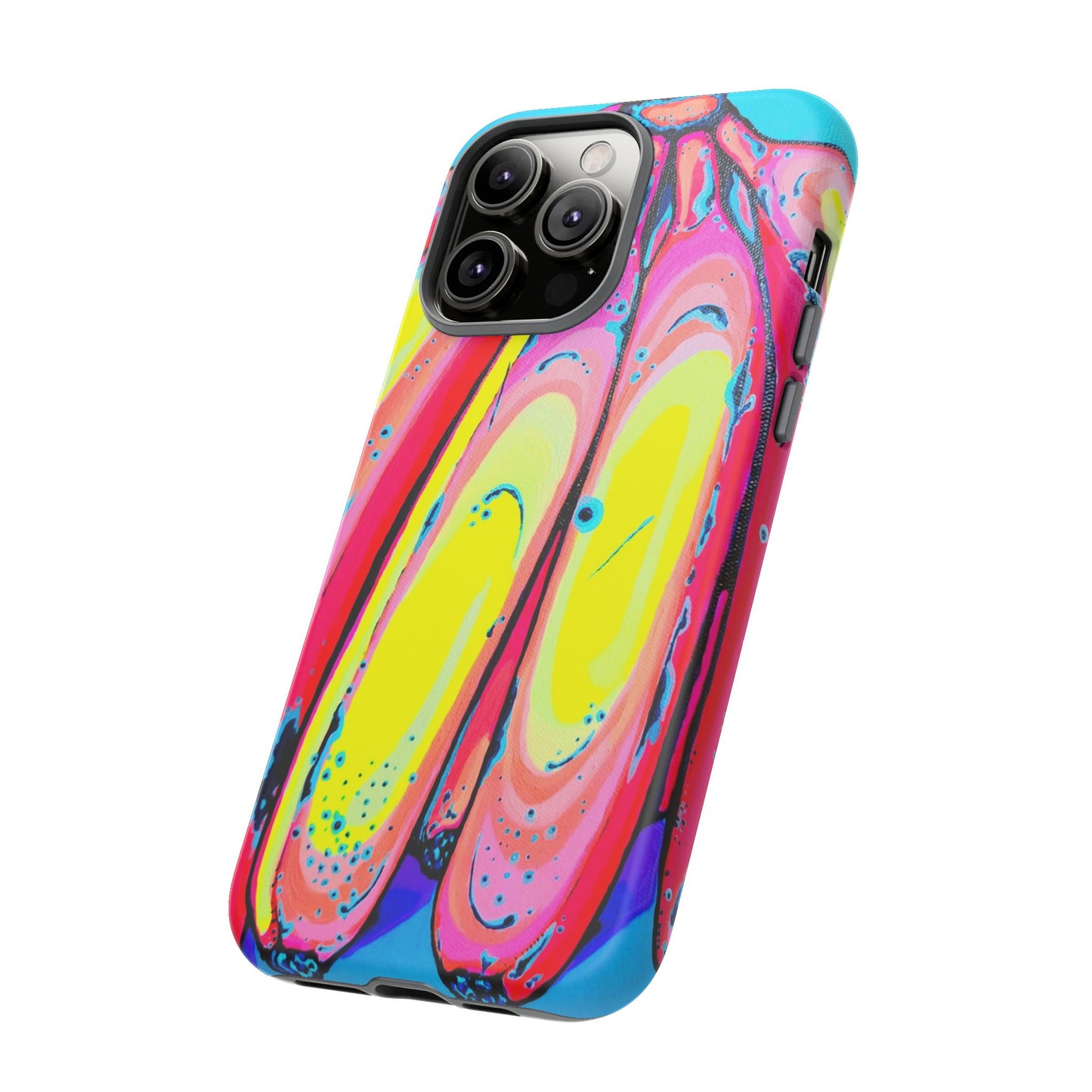 Neon Fat Bananas Tough Phone Case