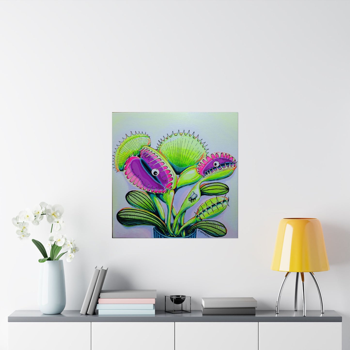 Cyclops Venus Fly Trap Giclée Art Poster