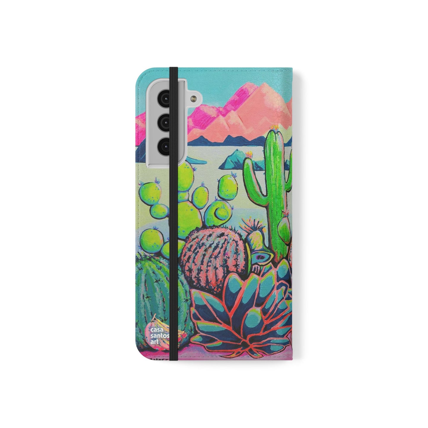 Cyclops Camel Flip Phone Case – Wallet Cover with Card Slots