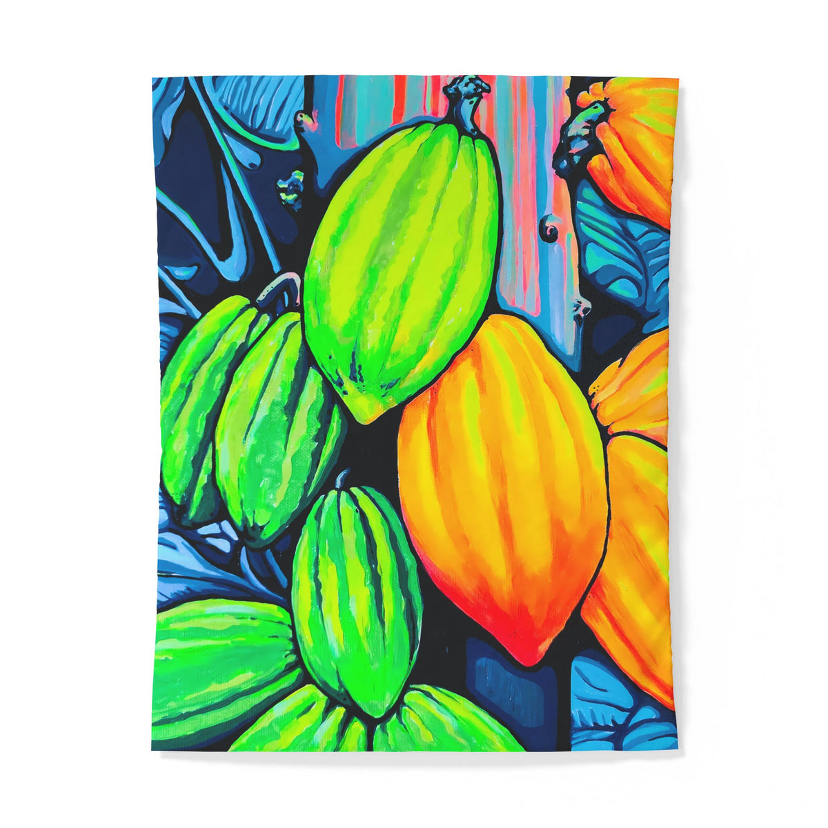 Neon Cacao Duvet Cover