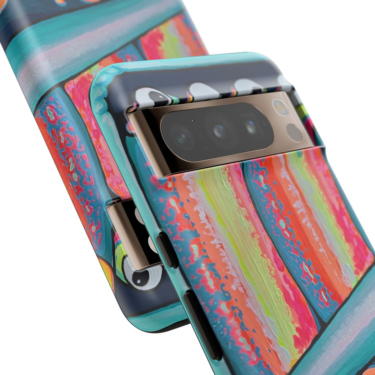 Neon Sardines Tough Phone Case