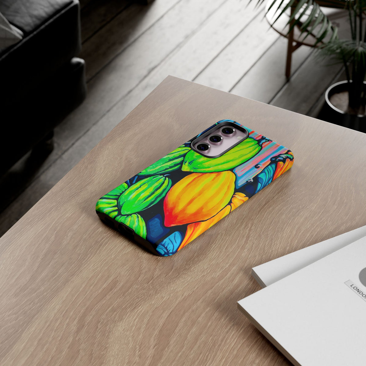Coque de téléphone robuste Cacao Néon