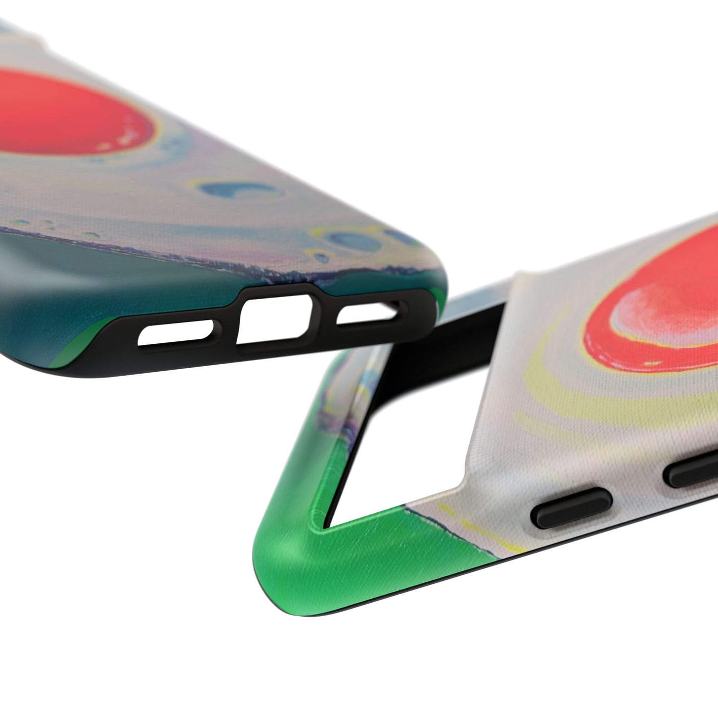 Neon Fried Egg Tough Phone Case