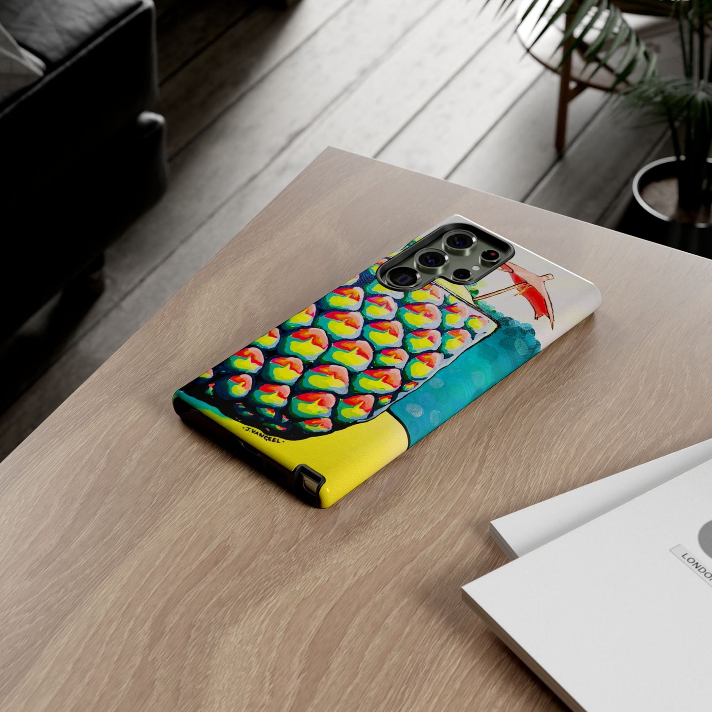 Neon Piña Colada Tough Phone Case