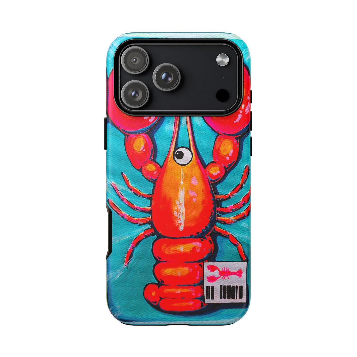 Neon Lobster Tough Phone Case