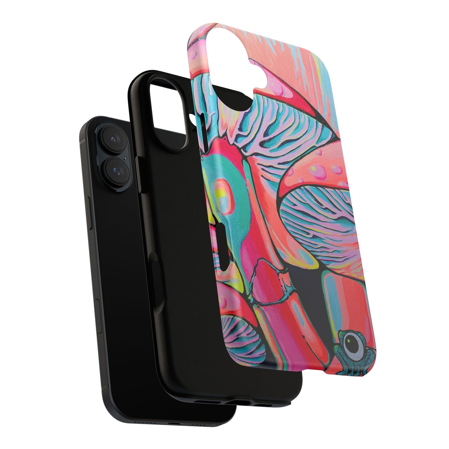 Trippy Mushrooms Tough Phone Case