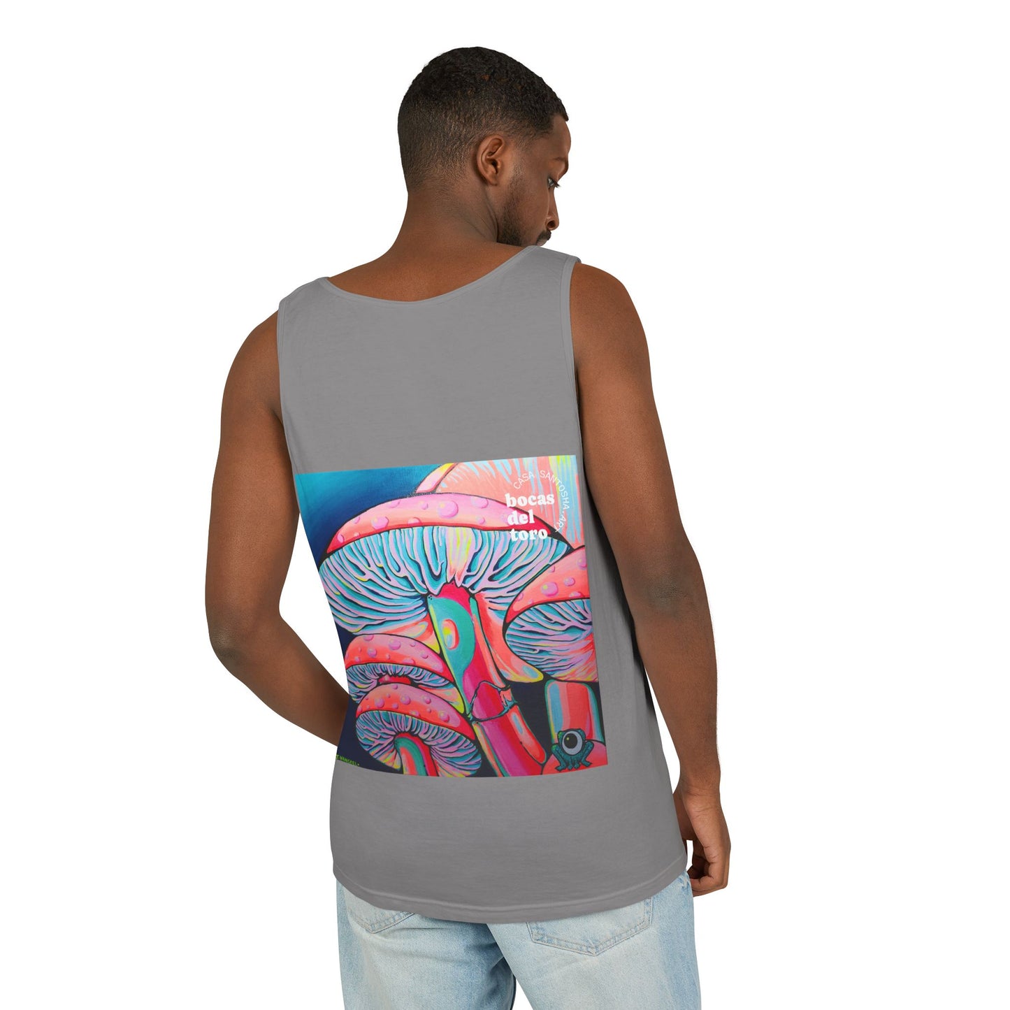 Unisex Trippy Mushrooms Tank Top - Perfect for Summer Vibes