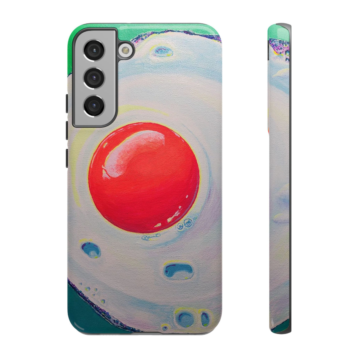 Neon Fried Egg Tough Phone Case