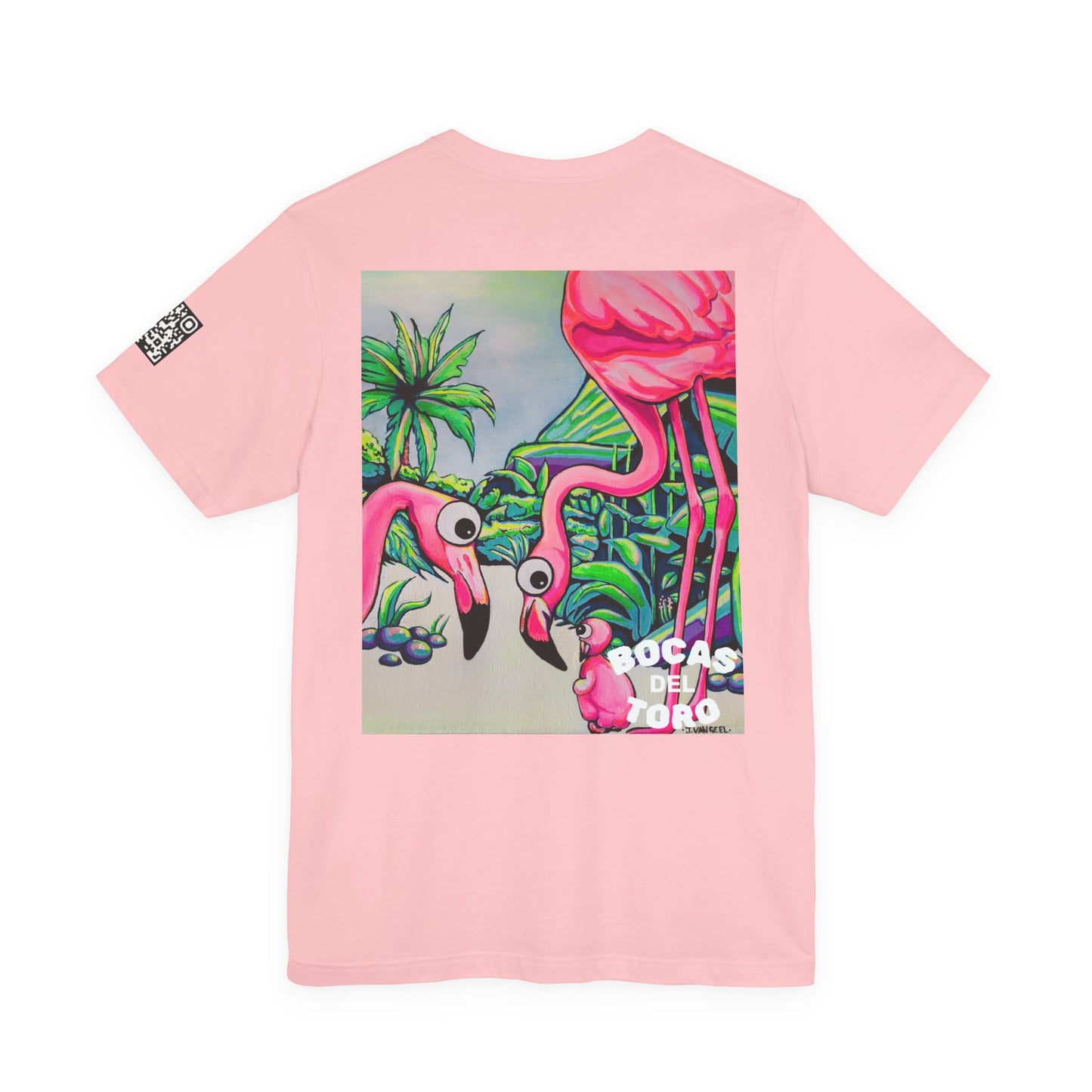 Unisex Cyclops Flamingo Family Tee