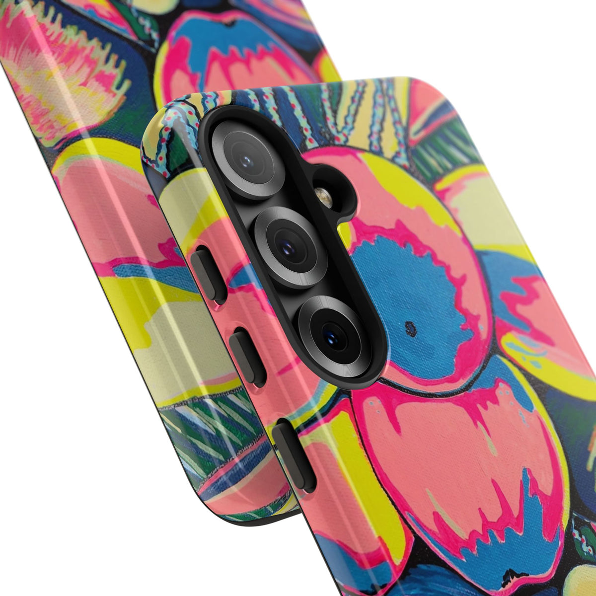 Neon Coconuts Tough Phone Case