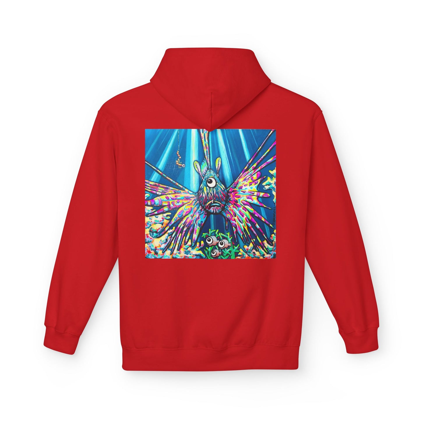 Unisex Cyclops Lionfish Soft Hoodie