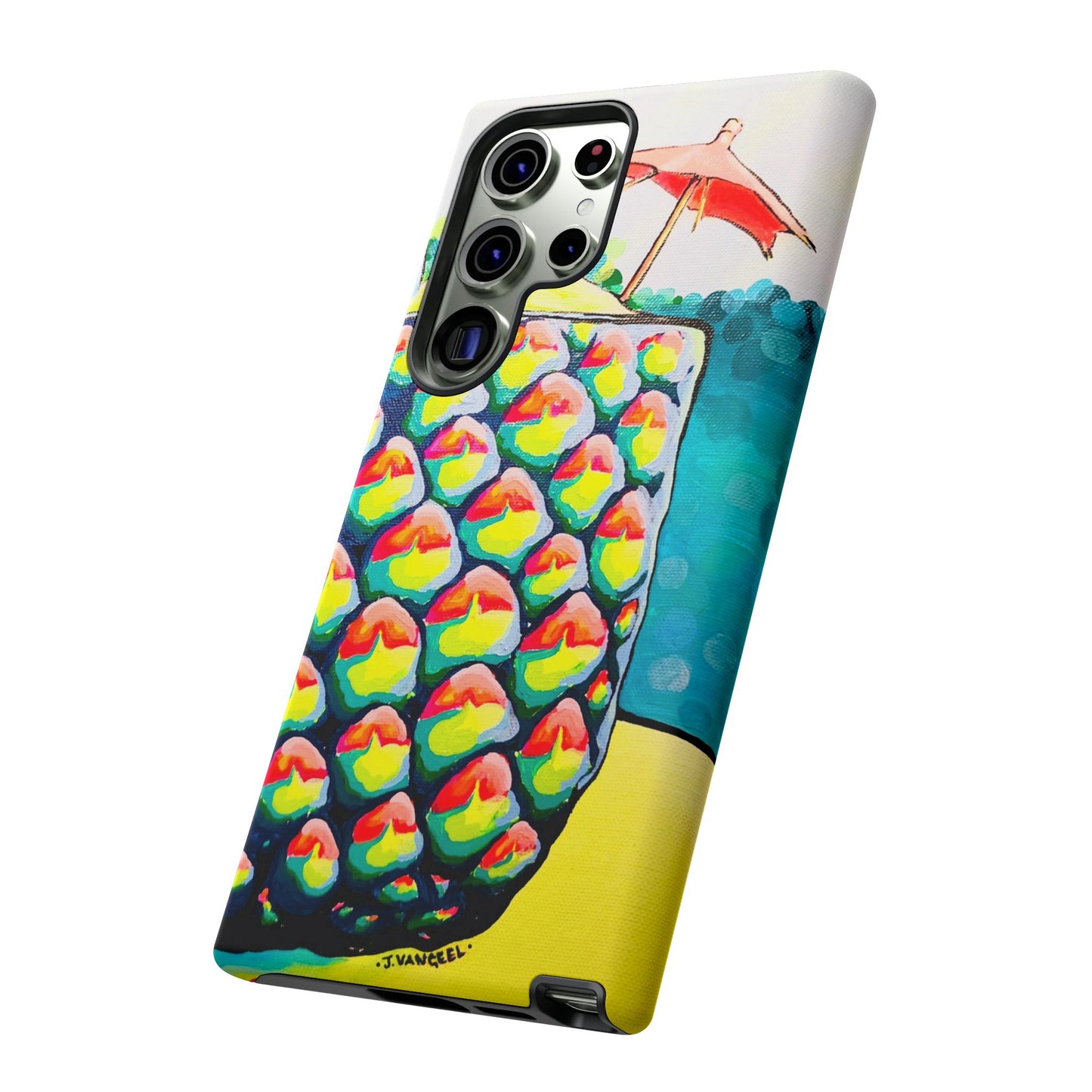Neon Piña Colada Tough Phone Case