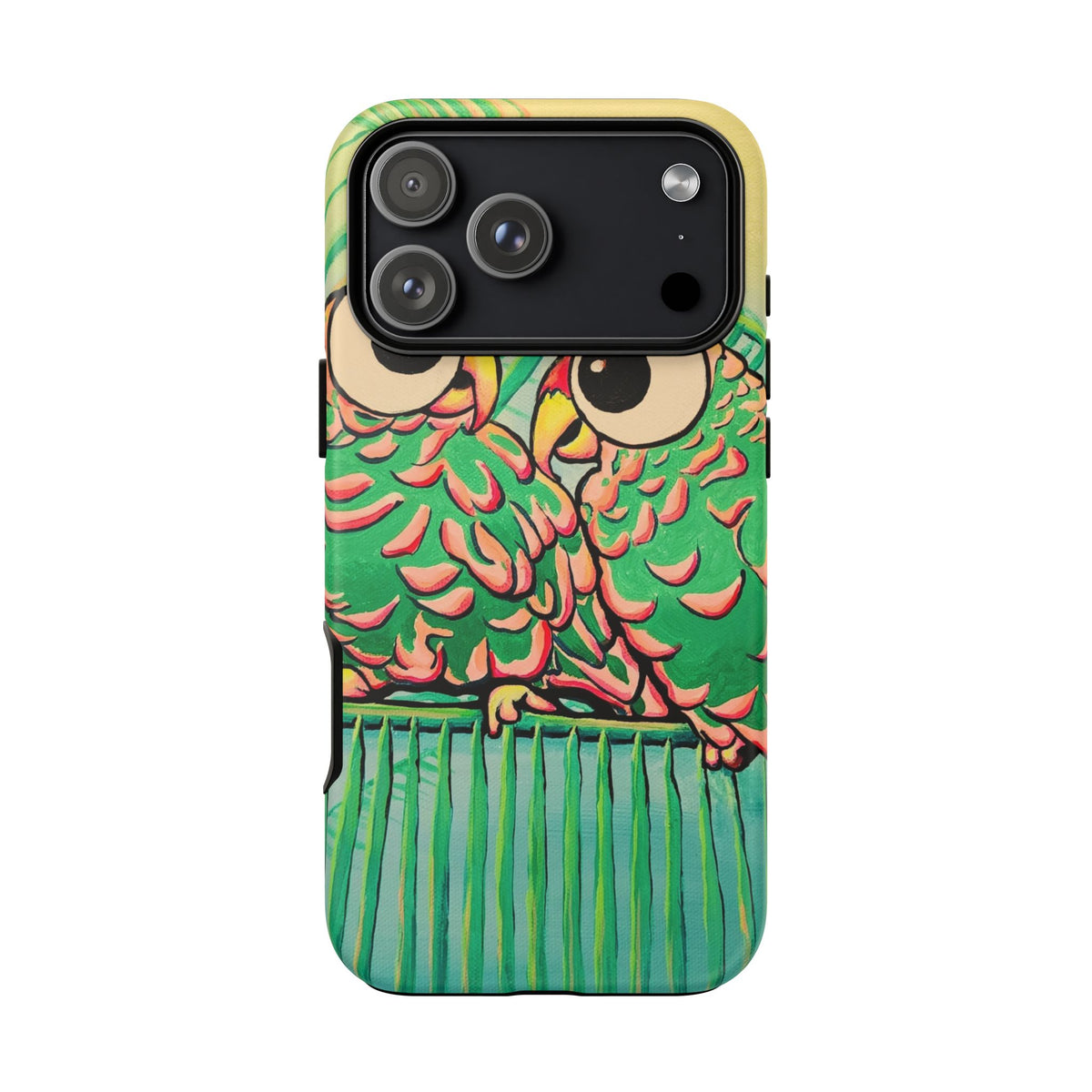 Chatty Cyclops Parrots Tough Phone Case