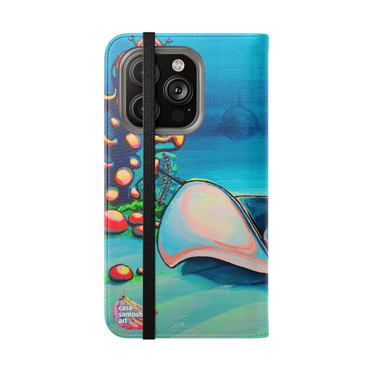 Cyclops Stingray Flip Phone Case – Wallet Cover with Card Slots