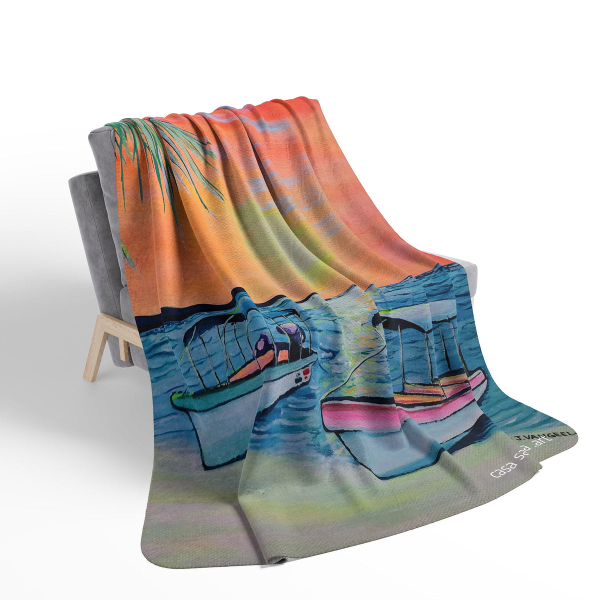Panga Express Fleece Sherpa Blanket