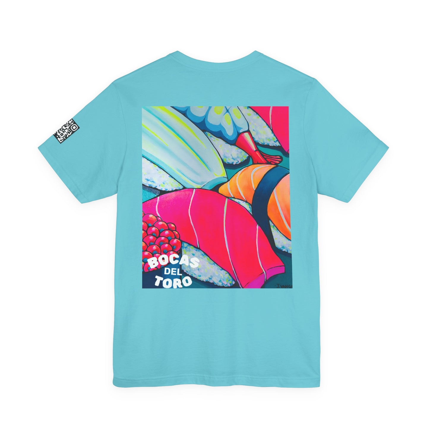 T-shirt unisexe néon Sushi