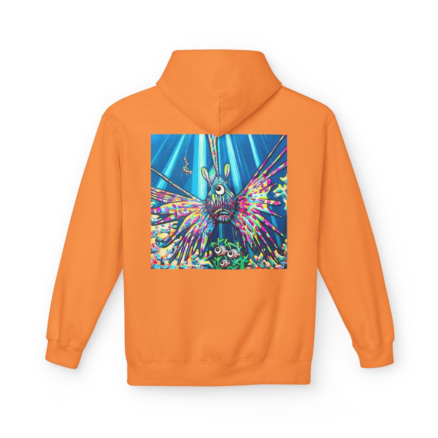 Unisex Cyclops Lionfish Soft Hoodie