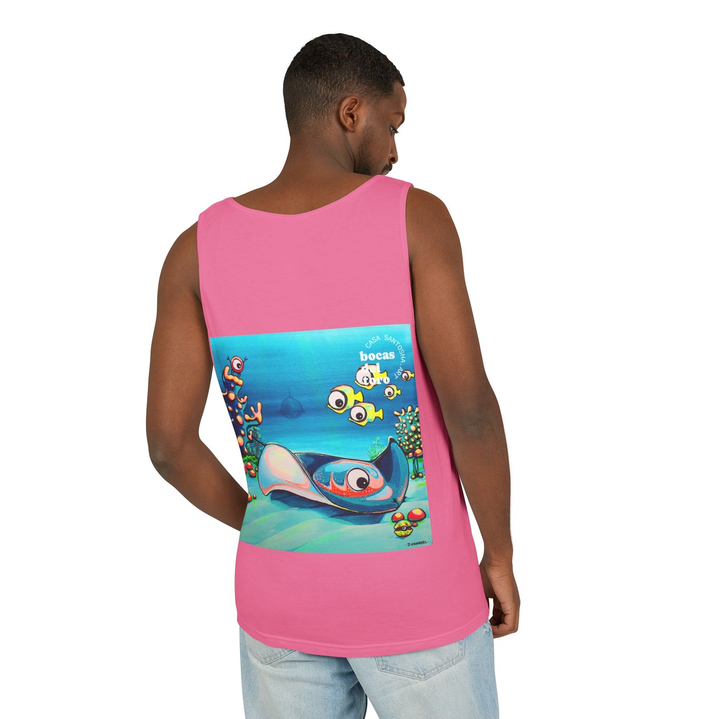 Unisex Cyclops Stingray Tank Top - Perfect for Summer Vibes